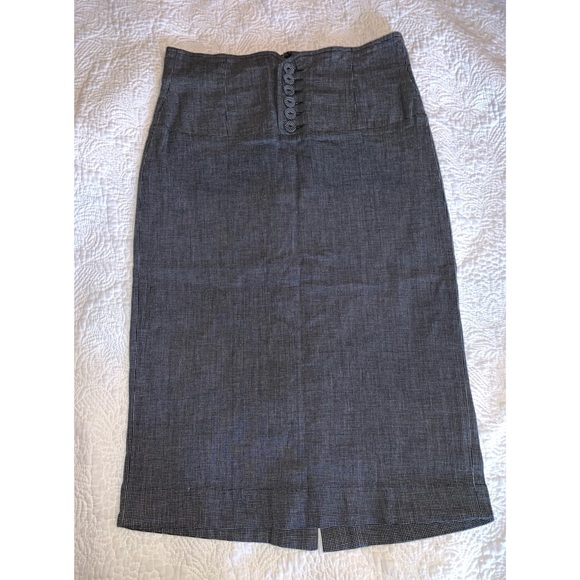 le chateau Dresses & Skirts - Le Chateau | Long Grey&Black Pencil Skirt